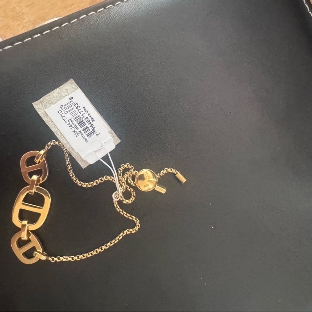 MK Gold Chain Bracelet